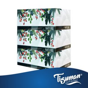 Tissue/Nature/Tisu Muka/Facial Tissue/Tissue Paper/2 Ply (3 Boxes)